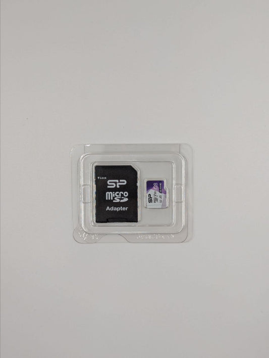 Micro SD Card w/ Adaptor - Class 10, 4K/HD, 100MB/s