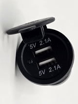 12V Dual USB Charging Socket – No LED
