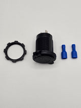 12V Dual USB Charging Socket – No LED