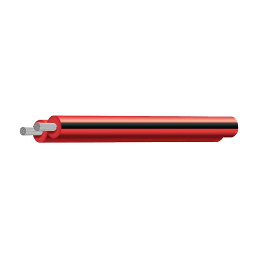 Tycab Marine Figure-8 Tinned Twin Cable – Red/Black – 100m
